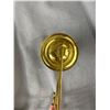 Image 2 : Art Nouveau Style Brass Piano Candle Holders