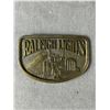 Image 2 : 2 Brass Belt Buckles - Raleigh Lights & Cameron