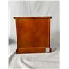 Image 8 : Wood Jewelry Case (Upright w/ 3 Drawers) w/ Contents