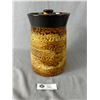 Image 1 : Mid Century Modern Artisian Pottery Canister 9" Tall