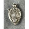 Image 2 : Antique Sterling Silver Snuff Bottle with Lid and Dabber. 13.23 gr