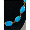 Image 2 : Vintage Turquoise Colour Stones Choker Necklace