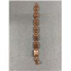 Image 1 : Nice solid Copper Link Bracelet 7" L Good Condition Just Like New.