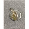 Image 1 : 926 Sterling Silver Sagittarius Zodiac Pendant Good Condition