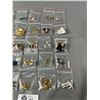 Image 2 : Vintage Costume Jewelry Earrings, Lot Of 25 Pairs