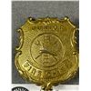 Image 2 : Vintage junior Fire Chief Badge. Marked Tootsie Toy Made in USA