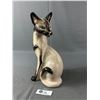 Image 1 : Large Vintage Ceramic Siamese Cat Figurine Marked David Sharp, Rye England. 14" H No Chips Cracks. O