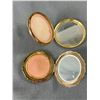 Image 5 : 2 Vintage Mirrored Compact Cases - Made In England By Stratton
