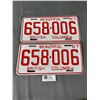 Image 1 : 1967 BC License Plate Pair