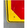 Image 2 : Metal "Stop Ahead" Traffic Sign. Approx. 30" x 30"