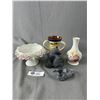 Image 1 : Lot Of Décor - Hand Made In Canada Sculptures, 3 Handled Mug & More