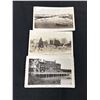 Image 2 : 3 Vintage Photos From Victoria BC, Inner Harbour, Empress Hotel and a Set of 4 Cobalt Blue and Silve