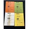 Image 2 : Lot of 11 Vintage 1970's  CP Rail Timetables. Pacific Region