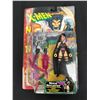 Image 2 : 2 New in Package "X-Men: Ninja Force" Action Figurines. "Space Ninja Deathbird" and "Ninja Psylocke"