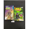 Image 1 : 2 New In Package Action Figures. " Marvel's She Hulk" and " Total Chaos: Thresher"
