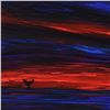 Image 3 : Wyland "Whale Tail" Original Acrylic on Canvas