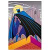 Image 1 : Bob Kane (1915-1998) "Batman Over Gotham" Limited Edition Lithograph on Paper