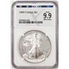 Image 1 : 1999-P $1 Proof American Silver Eagle Coin NGCX Proof 9.9 Ultra Cameo