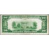 Image 2 : 1929 $20 National Exchange Bank Milwaukee, Wisconsin CH# 1003 National Currency Note