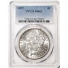 Image 1 : 1897 $1 Morgan Silver Dollar Coin PCGS MS63