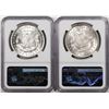 Image 2 : Lot of (2) 1921 $1 Morgan Silver Dollar Coins NGC MS63