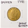 Image 1 : 1791 Great Britain George III Guinea Gold Coin