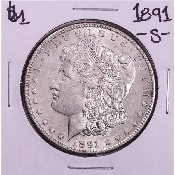 1891-S $1 Morgan Silver Dollar Coin