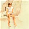 Image 2 : William Nelson "Isleta Indian Girl" Limited Edition Lithograph on Paper