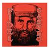 Image 1 : Steve Kaufman (1960-2010) "Fidel Castro" Original Silk Screen on Canvas