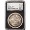 Image 1 : 1889-S $1 Morgan Silver Dollar Coin NGC AU58 Vaultbox Series 3