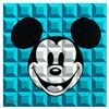 Image 1 : Tennessee Loveless "Aqua 8-Bit Mickey" Limited Edition Giclee on Canvas