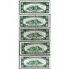 Image 2 : Lot of (5) 1934 $10 Federal Reserve Notes