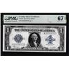 Image 1 : 1923 $1 Silver Certificate Note Fr.237 PMG Superb Gem Uncirculated 67EPQ