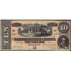 Image 1 : 1864 $10 Confederate States of America Note