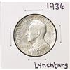 Image 1 : 1936 Lynchburg Sesqui-Centennial Commemorative Half Dollar Coin