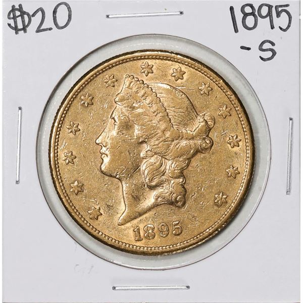 1895-S $20 Liberty Head Double Eagle Gold Coin