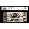 Image 1 : 1864 $10 State of Alabama Montgomery, AL Obsolete Note Cr.14 Legacy Very Fine 30