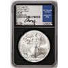 Image 1 : 2021 Type 1 $1 American Silver Eagle Coin NGC MS70 First Dat of Issue Moy Signature