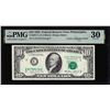 Image 1 : 1985 $10 Federal Reserve Note Loose Cylinder Error Fr.2027-C PMG Very Fine 30