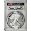 Image 1 : 2021-S Type 2 $1 American Silver Eagle Coin PCGS PR70DCAM Emily Damstra Signature FS