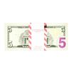 Image 2 : Pack of (100) Consecutive 2017A $5 Federal Reserve STAR Notes Atlanta