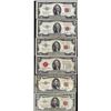 Image 1 : Lot of (6) Miscellaneous $2 & $5 Legal Tender Notes