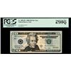 Image 1 : 2009 $20 Federal Reserve STAR Note Fr.2095-B* PCGS Superb Gem New 67PPQ