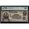 Image 1 : 1902 $5 NB of Cambridge Springs, PA CH# 9430 National Currency Note PMG Very Fine 20