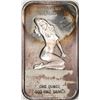 Image 2 : 1973 Marilyn Monroe 1 oz Colonial Mint Silver Art Bar