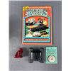 Image 2 : Lot Of Vintage Collectibles - Dukes Of Hazard, Spinning Top, Binoculars, Crystals, Buddha