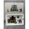 Image 2 : Dept 56 One Horse Open Sleigh & Attending The Calves