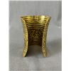Image 2 : Vintage Raised Engraved Cuff arm Bangle