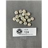 Image 1 : Genuine Disk Pearls 18 Pieces,Enough for a Bracelet