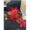 Image 2 : Box Lot Of Christmas Tree Décor & More